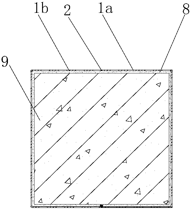 An anti-collision steel plate wrapping column system