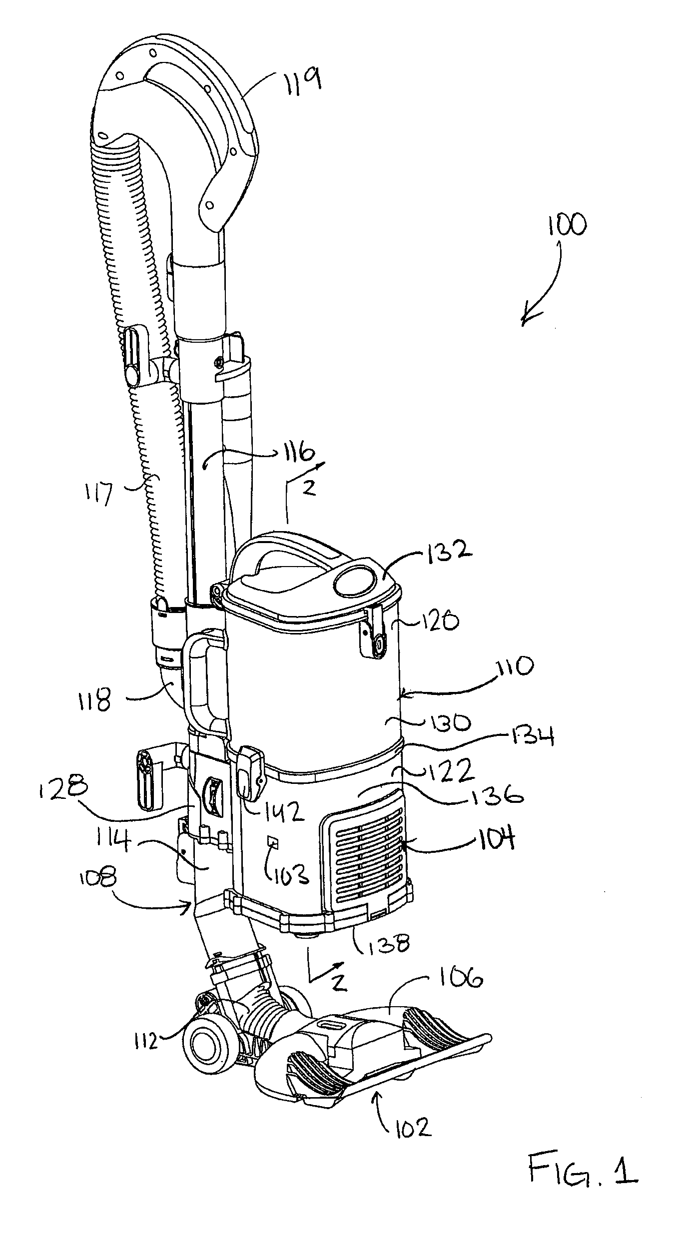 Surface cleaning apparatus with enhanced operability