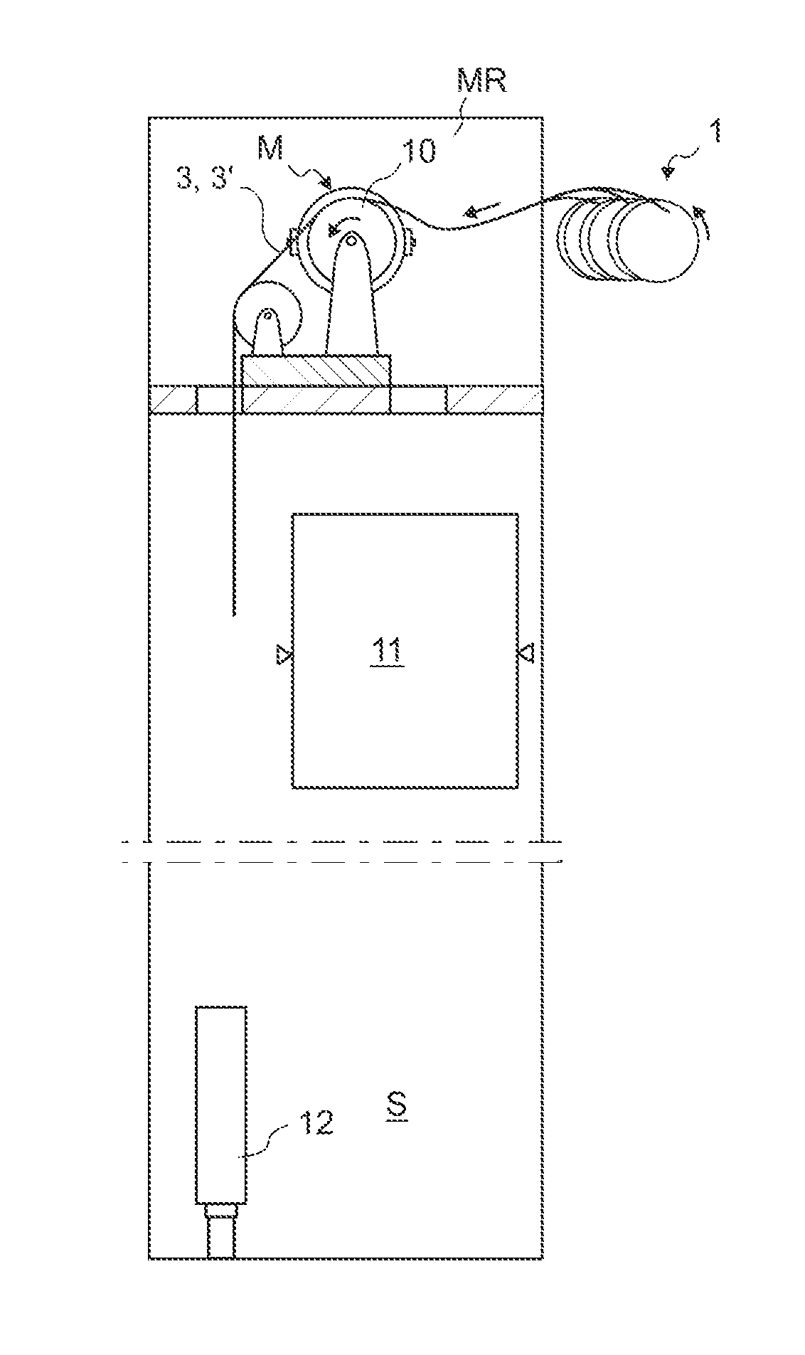 Method and an arrangement in condition monitoring of an elevator rope