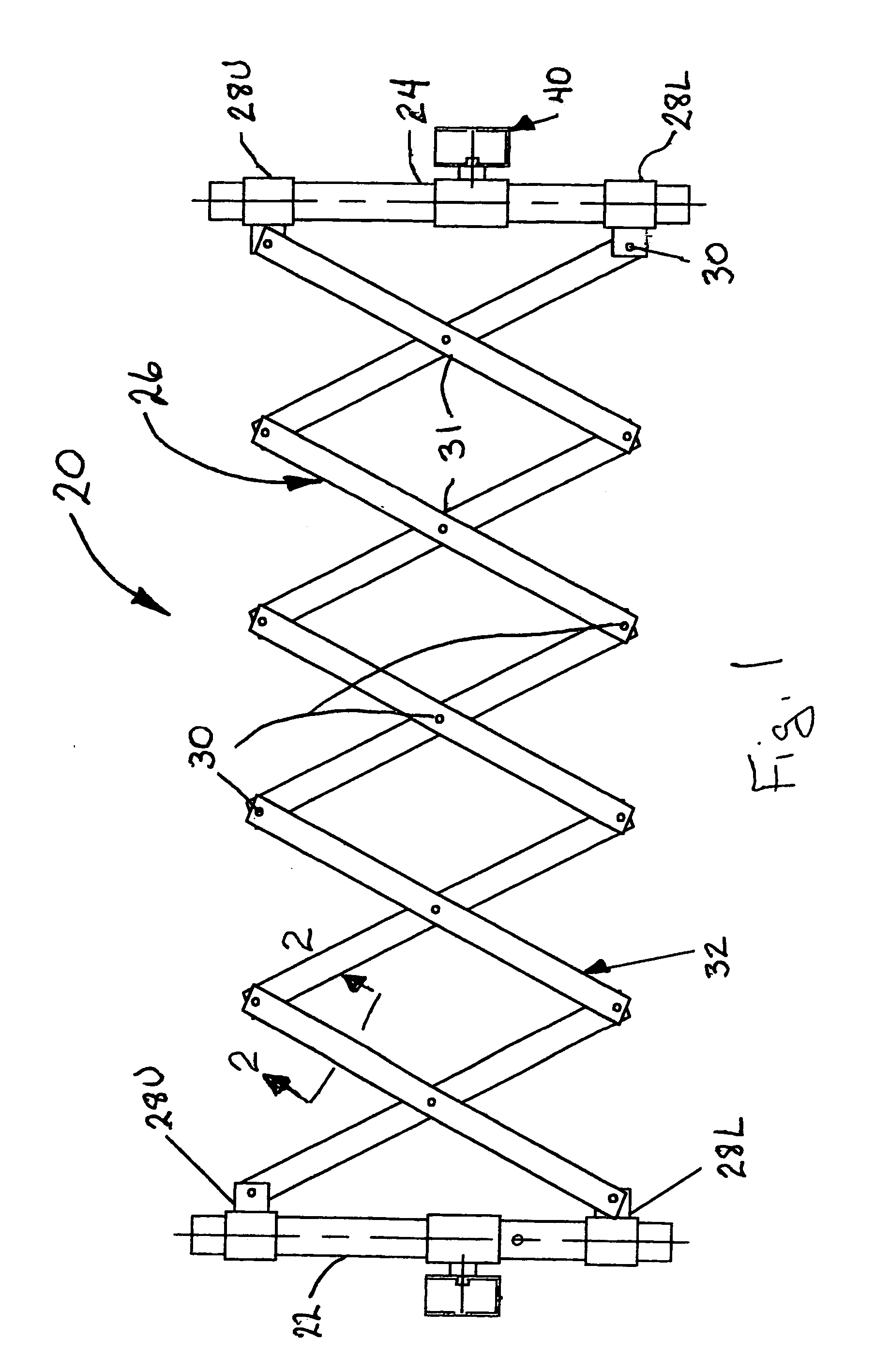 Gate for securing loads in trucks