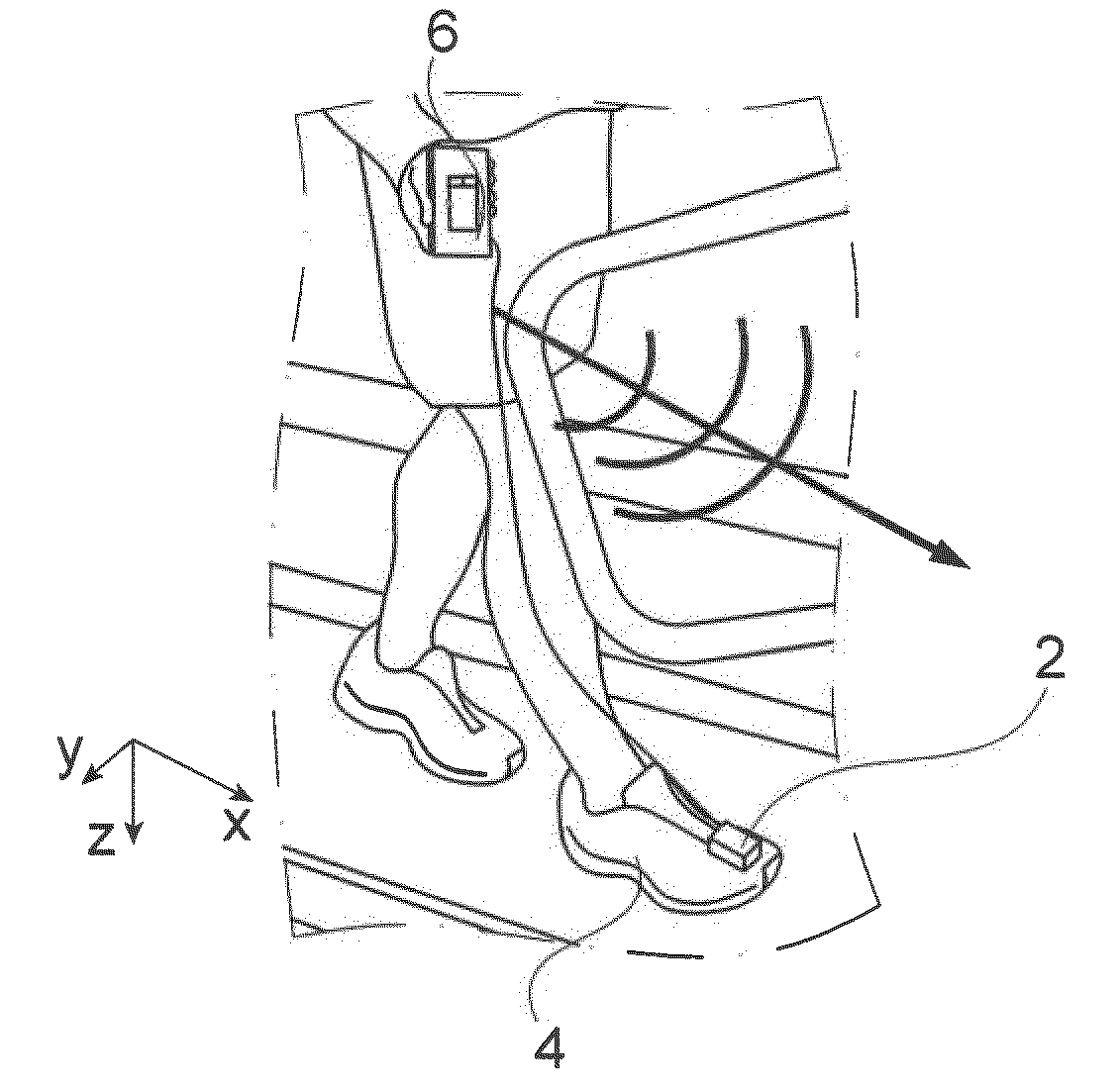 Device and method for detecting the path of an object moving in two dimensions