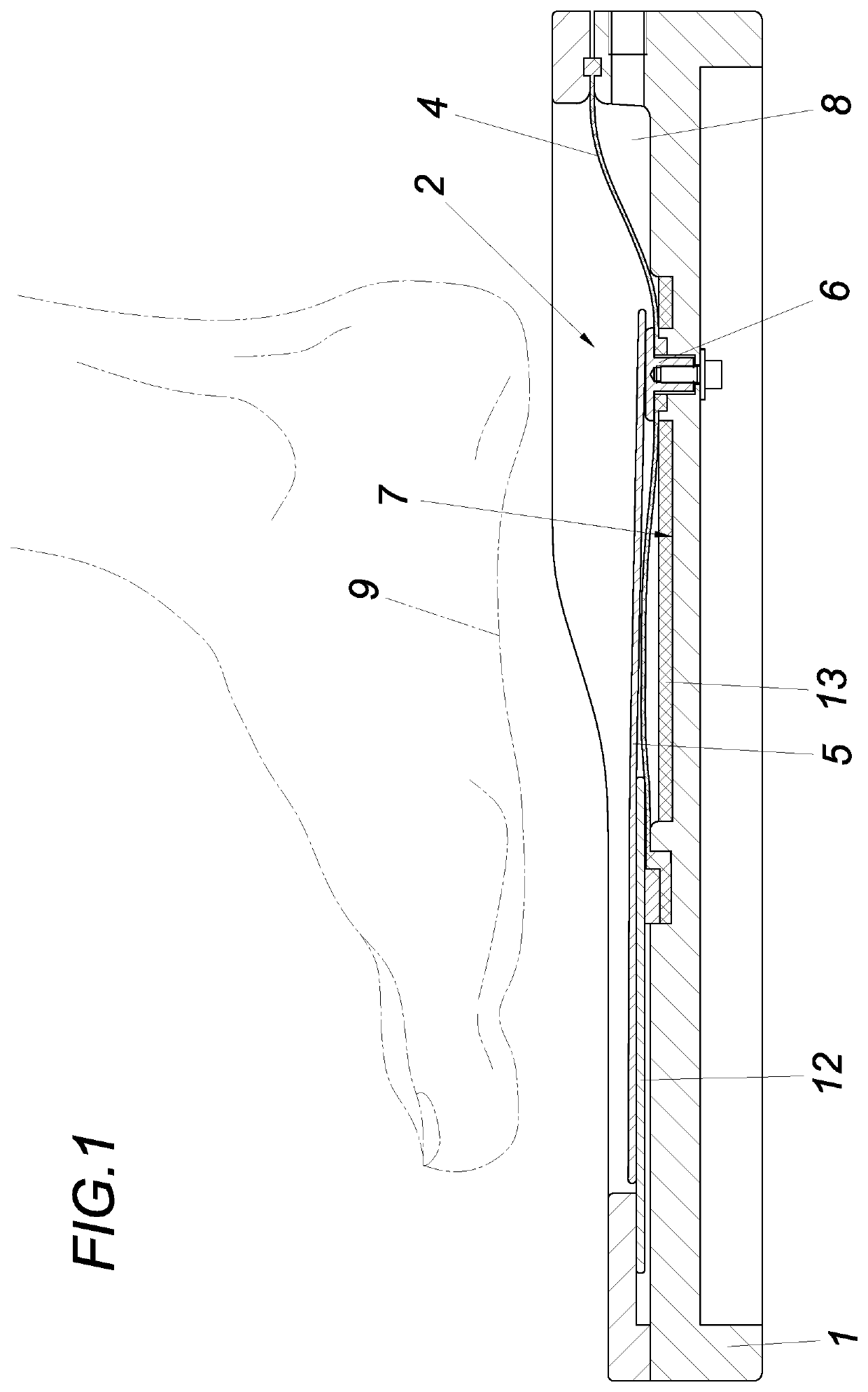 Apparatus for moulding insoles