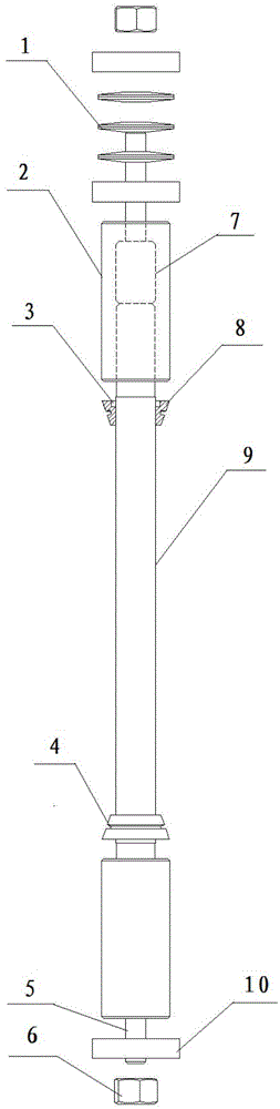 Four-vane radio frequency quadrupole field accelerator cavity pi mode rod hydrogen furnace brazing method