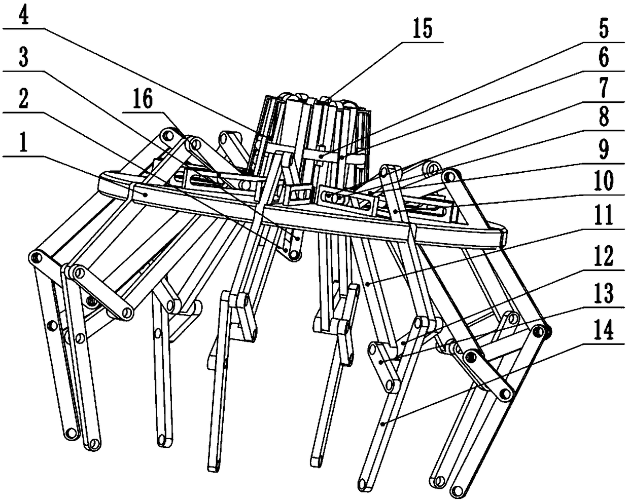 A mechanism for imitate golden jellyfish based on crank slide block