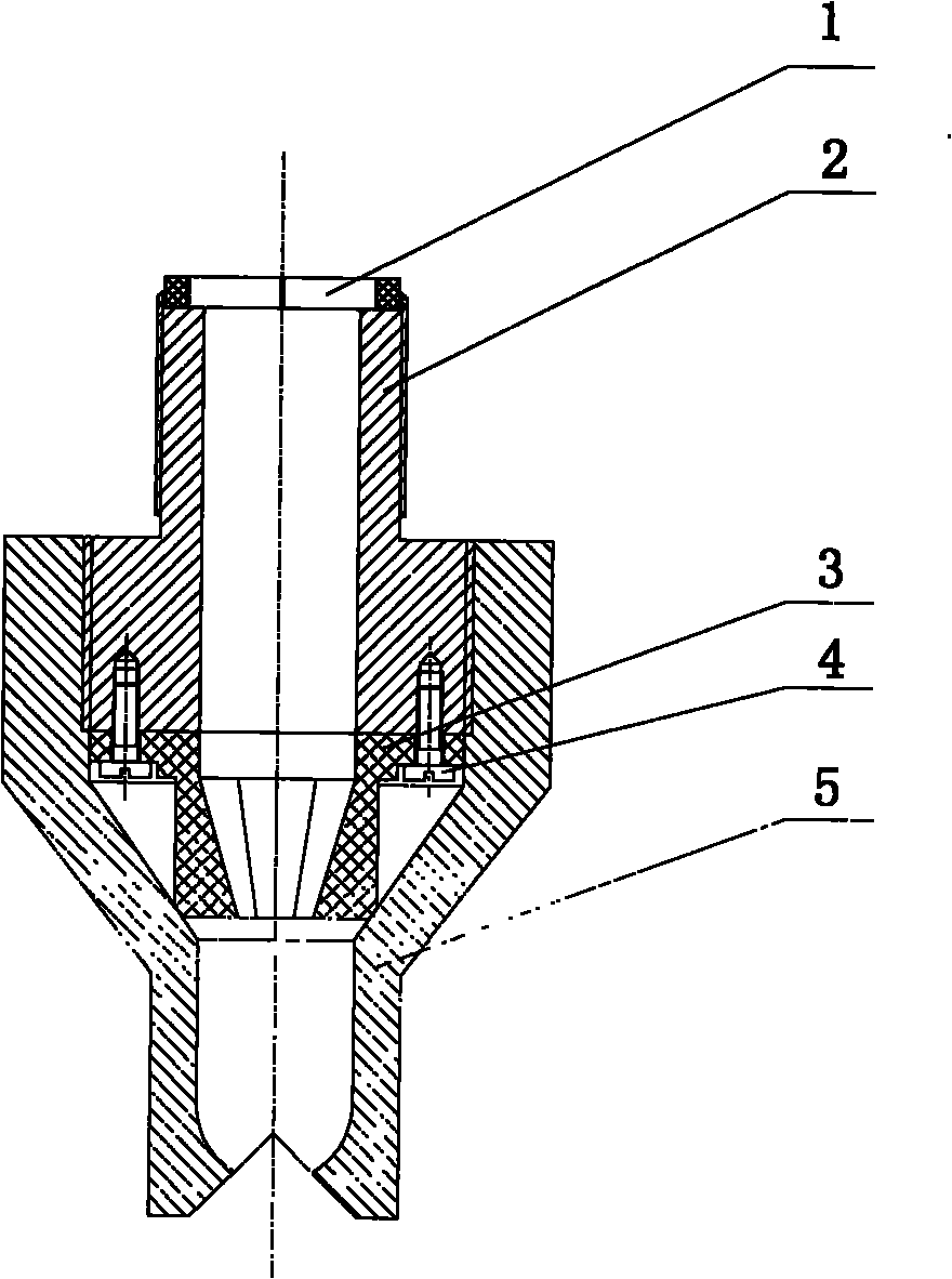 Drip-proof throttling nozzle device and usage thereof