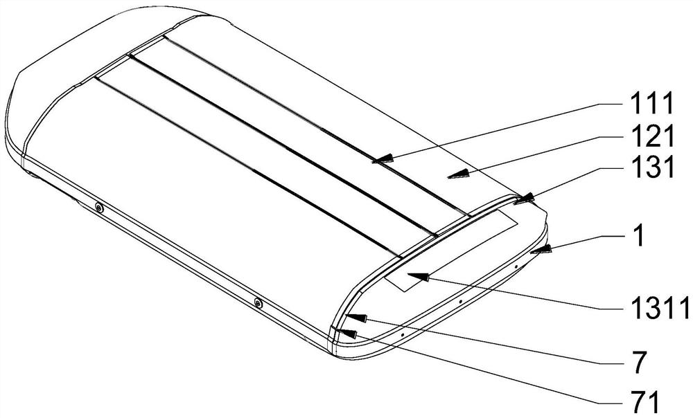 Intelligent automobile sunshade with storage function