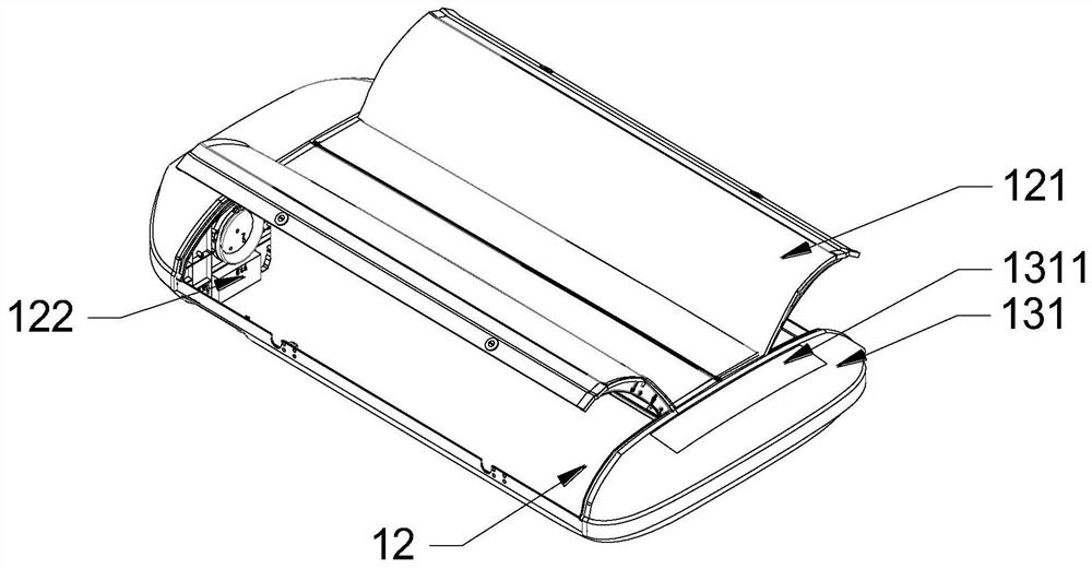 Intelligent automobile sunshade with storage function