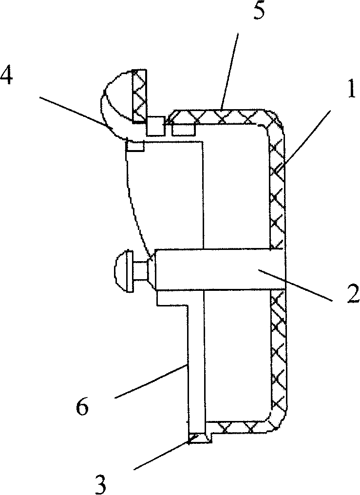 Sewing machine rotating shuttle frame and manufacturing method thereof