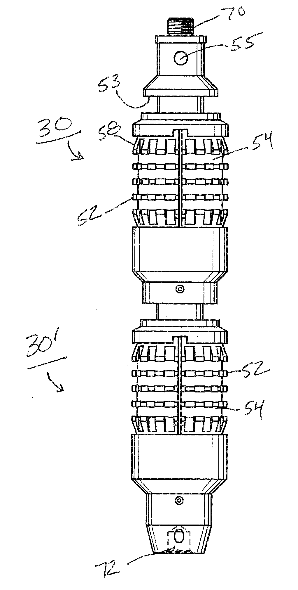 Downhole deburring tool