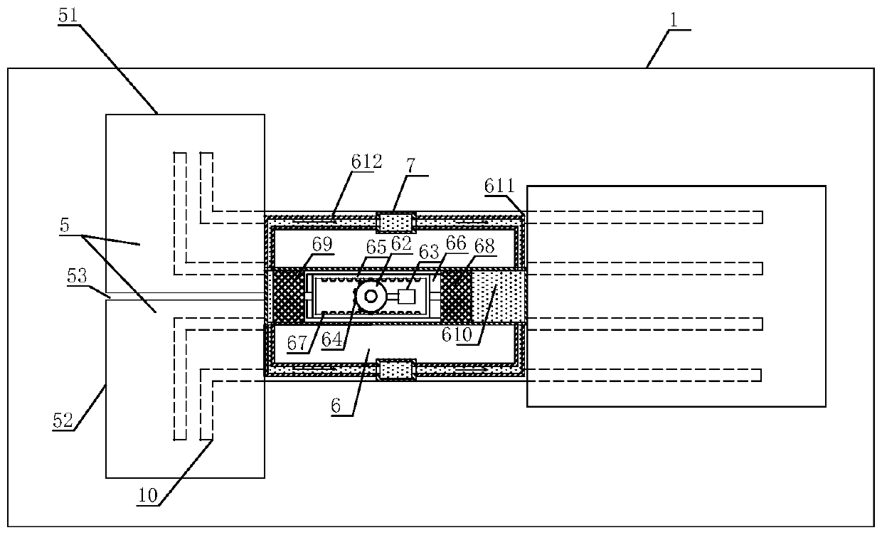 A T-shaped cooling device applied to computers