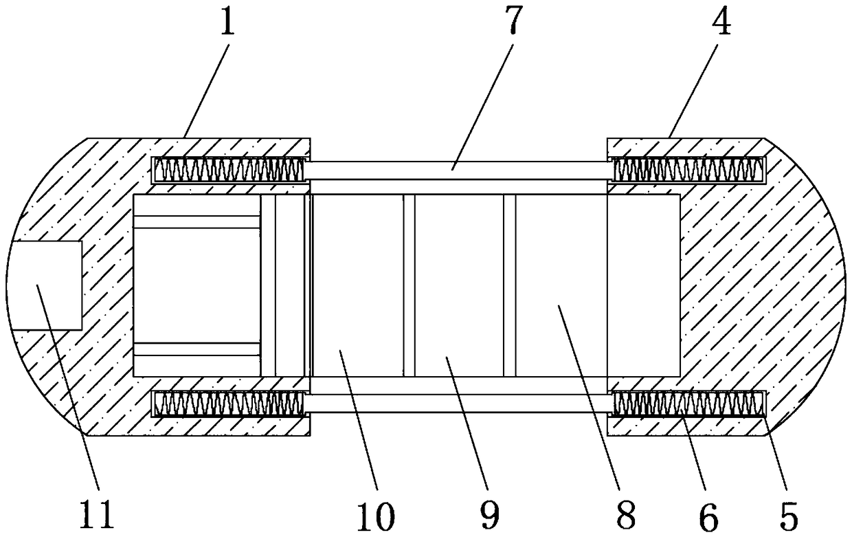 Omnibearing multi-angle security and protection control system