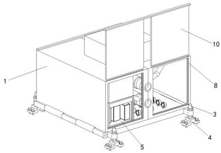 Multisource perception and information fusion-based protecting device for intelligent pump