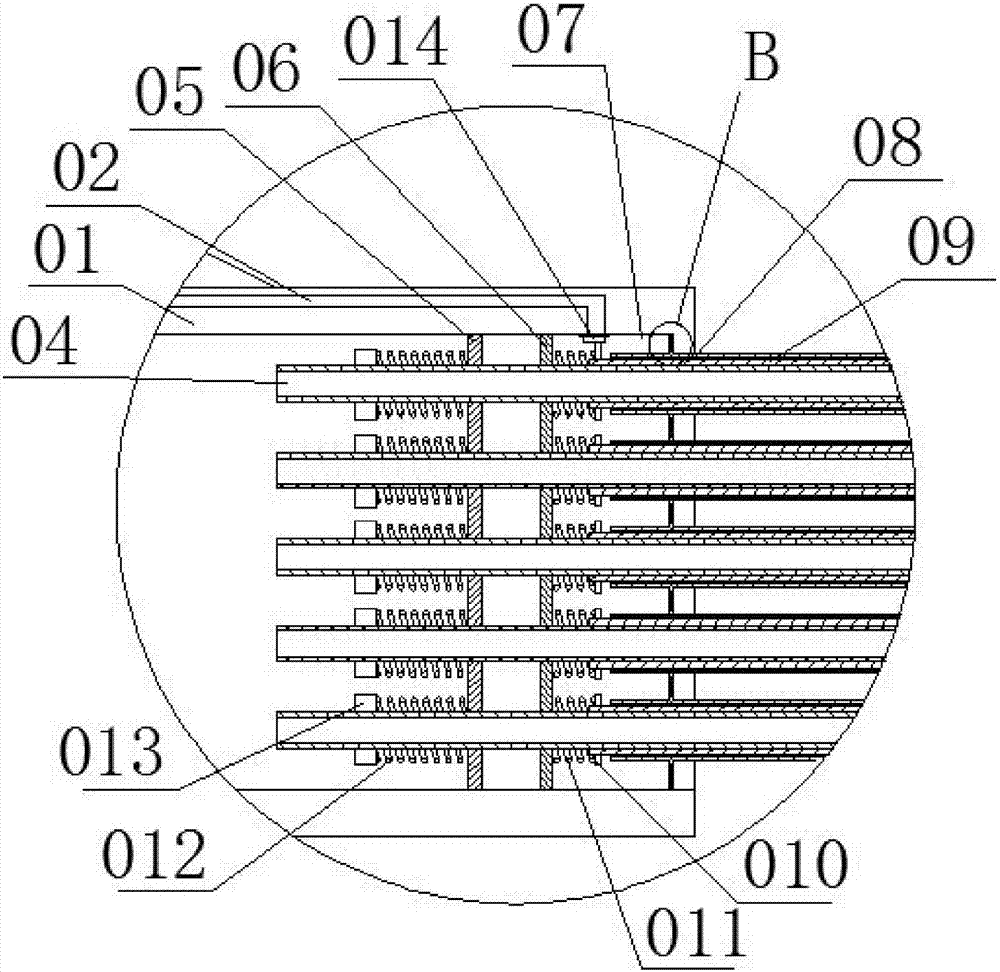 High-efficiency cleaning device