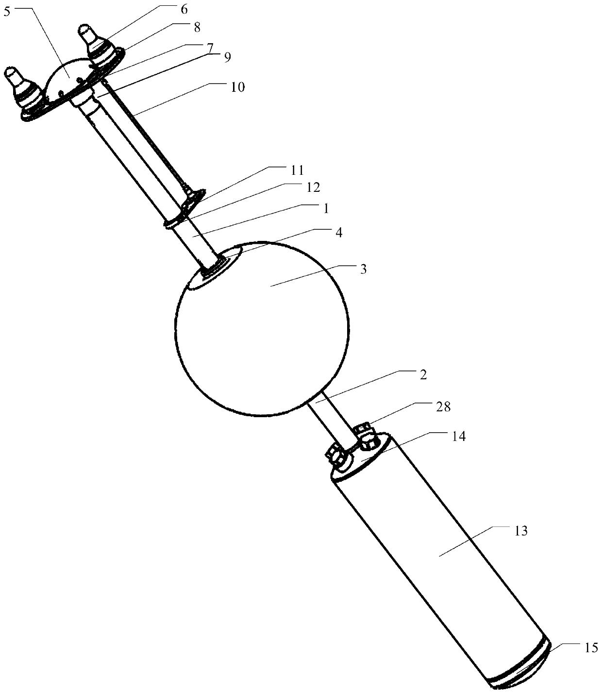 Intelligent buoy for underwater robot and system thereof