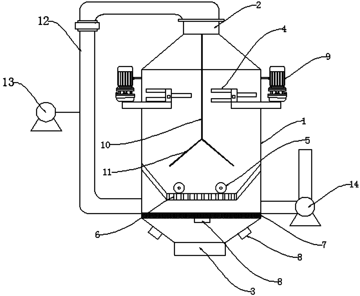 A multi-stage combined pulverizer