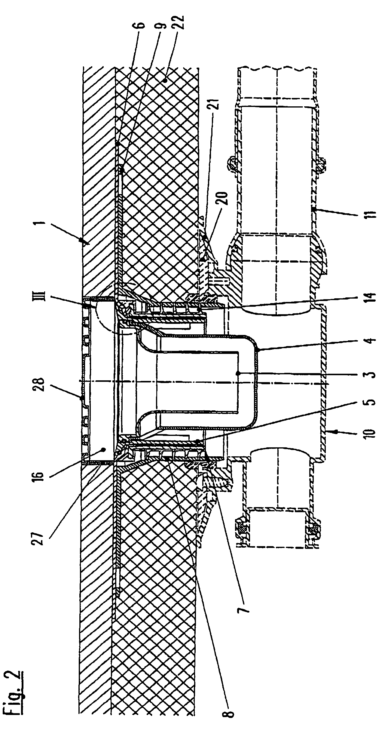 Drainage device for arrangement on a floor tile having a drain water aperture and arrangement of such a drainage device on a floor tile