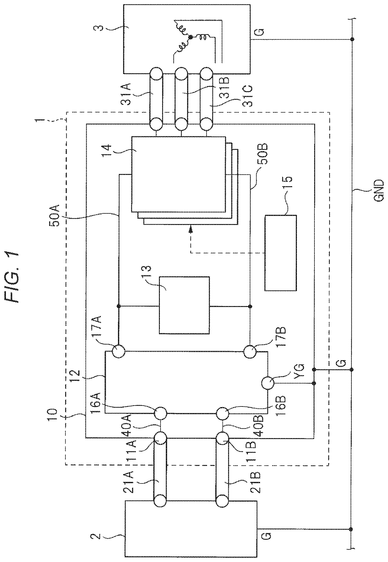 Voltage filter and power conversion device