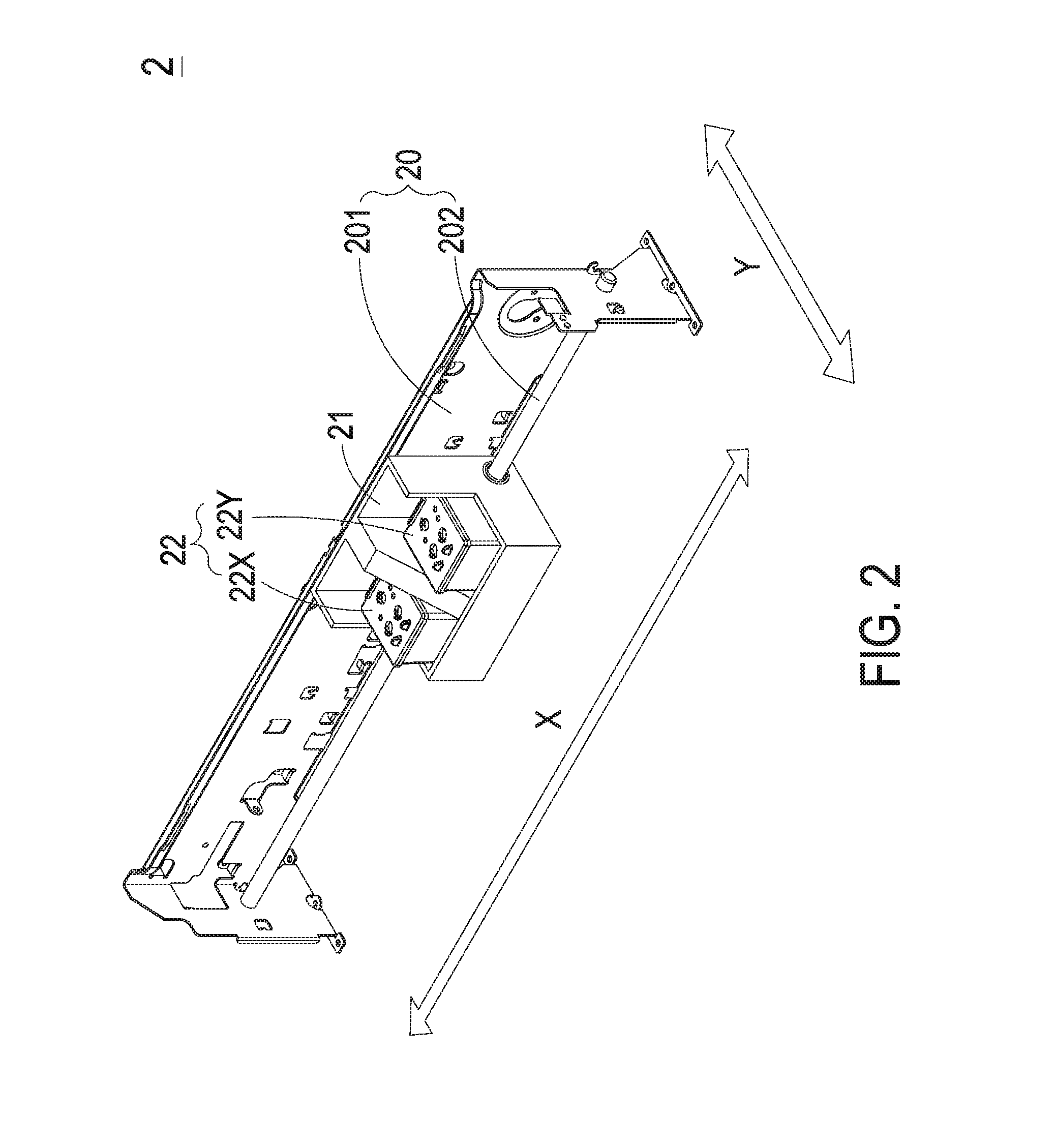 Inkjet chip and contro circuit of printing module of rapid prototyping apparatus