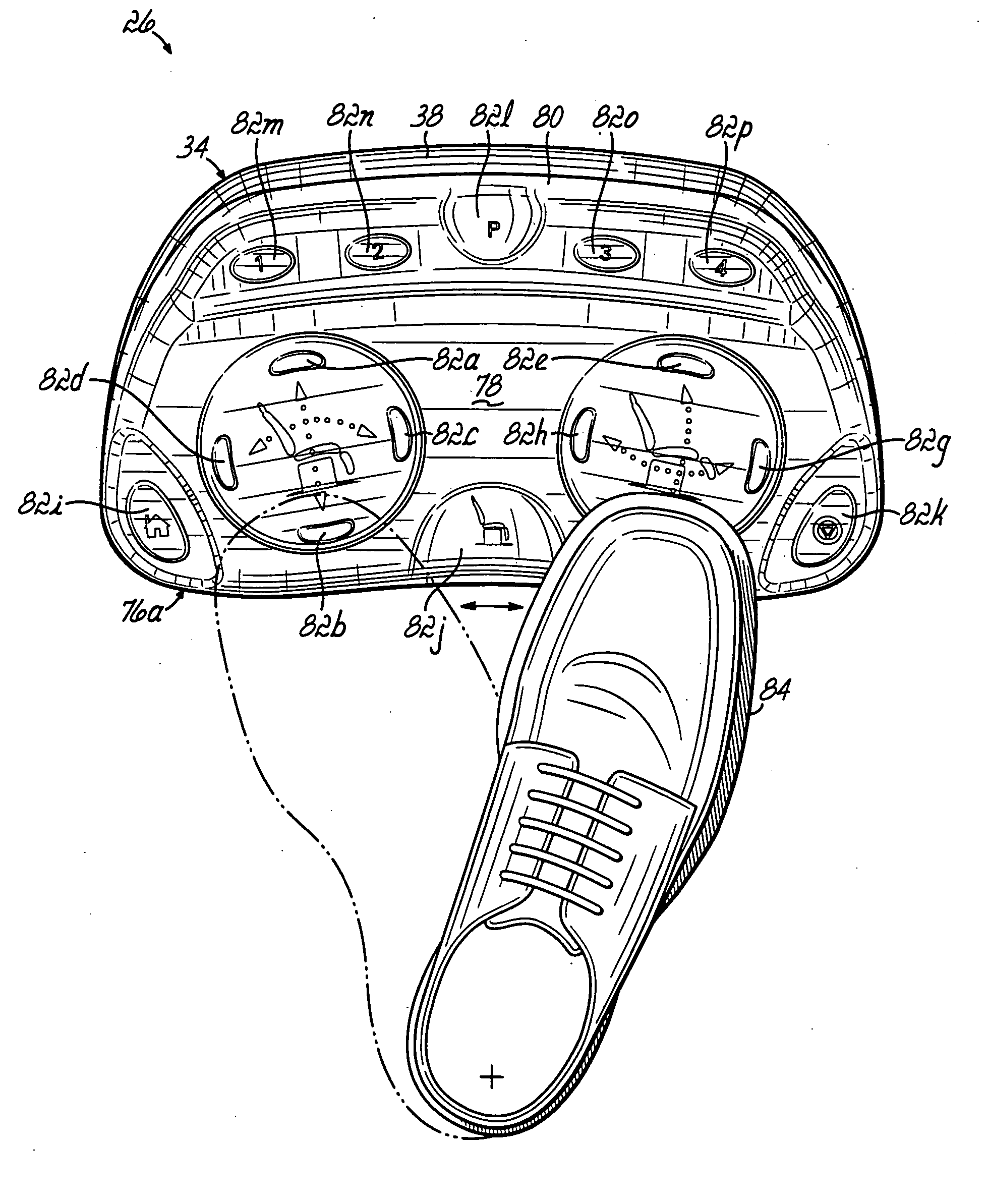 Foot control