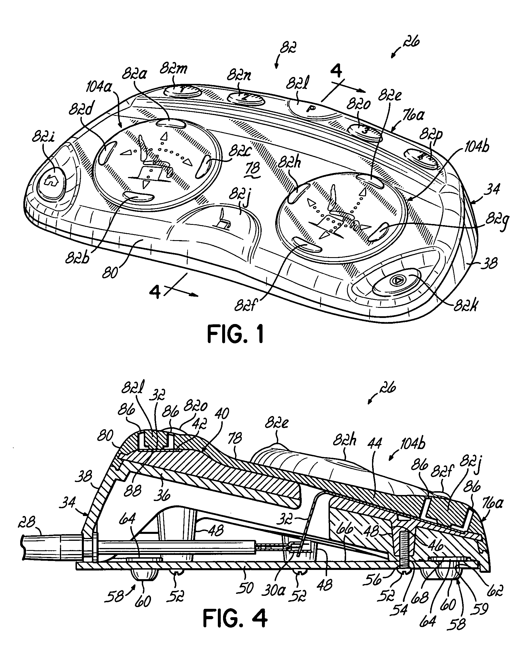 Foot control