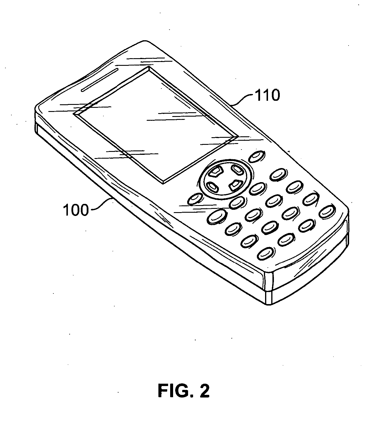 Data entry terminal having flexible, transparent front cover