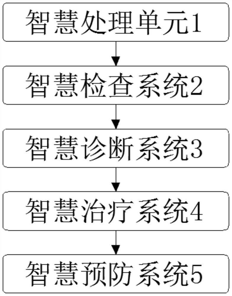 Intelligent service system and method applied to hypertension chronic diseases