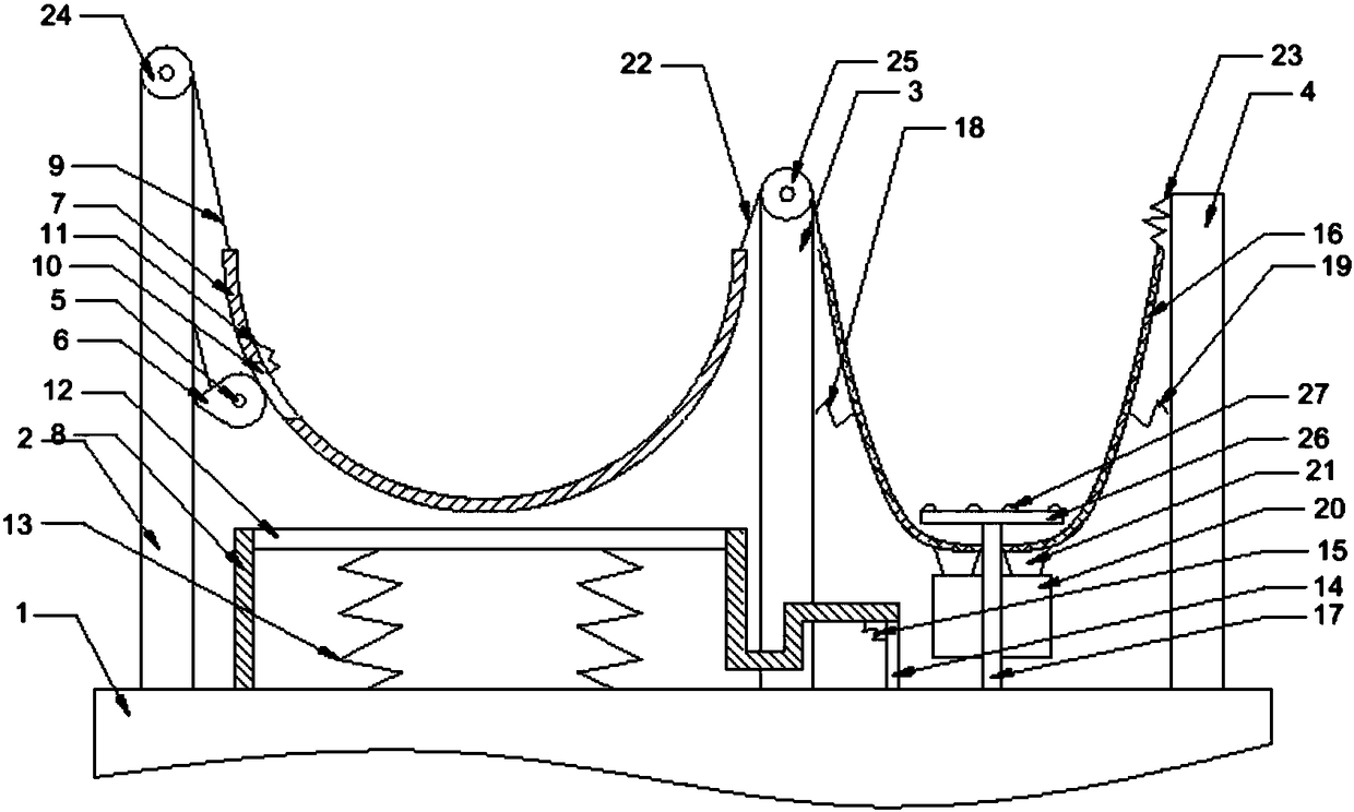 Cleaning equipment for tricycle accessories