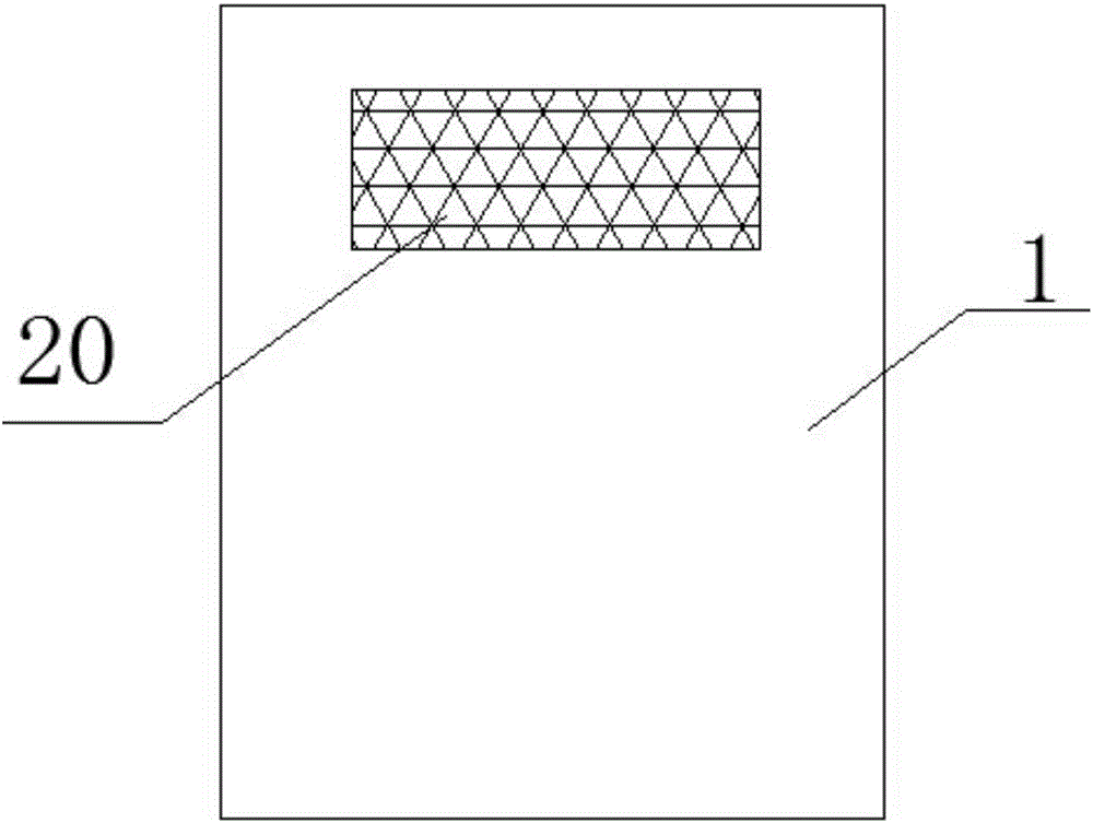 Outdoor energy-saving and heat-dissipation alternating current low-voltage power distribution box