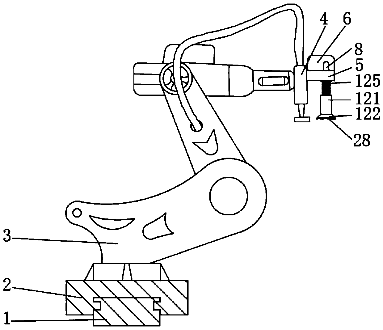 Intelligent grinding device for environment-friendly machining