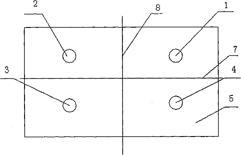 Drilling method of motherboard of circuit board