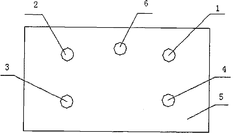 Drilling method of motherboard of circuit board