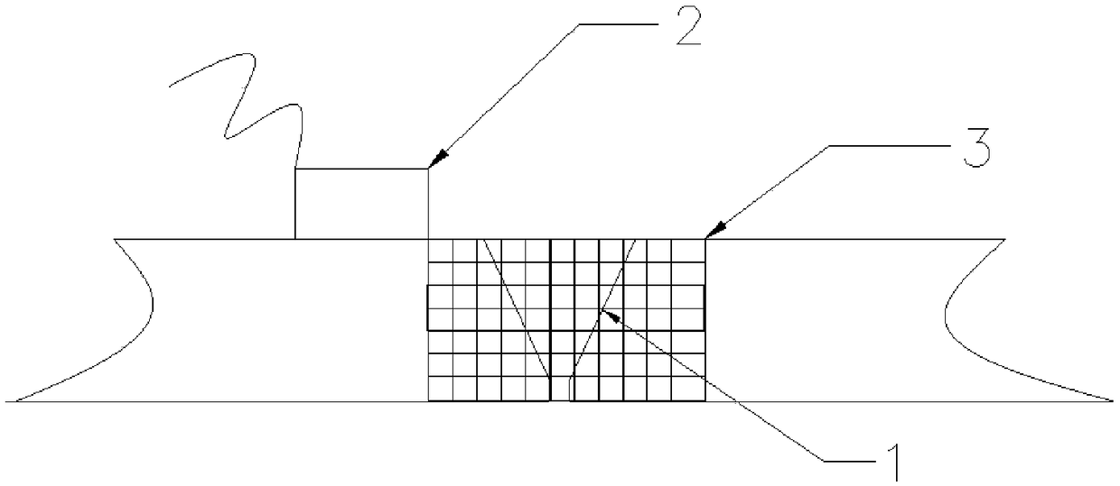 Fully-focused detection method used for coarse-grained materials and based on phased array ultrasonic flaw detector