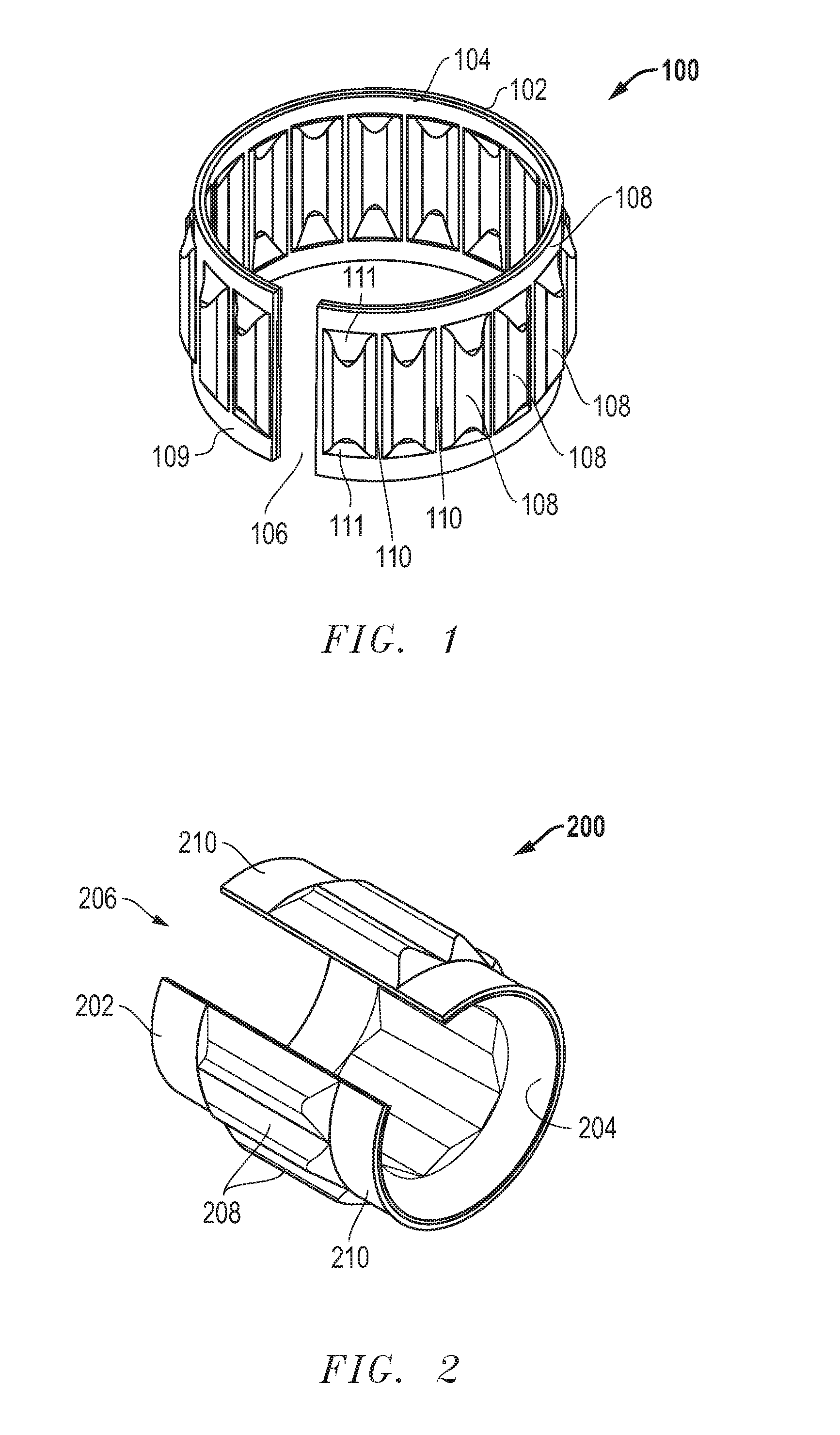 System, method and apparatus for tolerance ring control of slip interface sliding forces