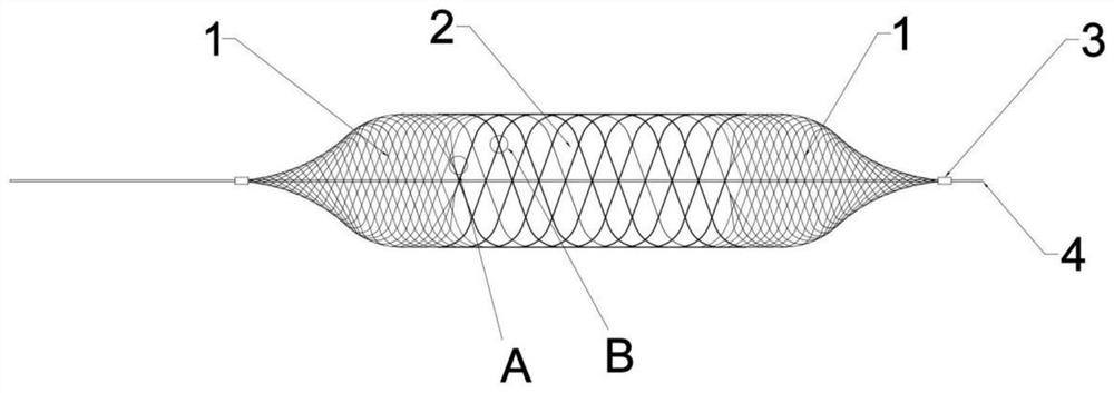 Integrated thrombectomy stent