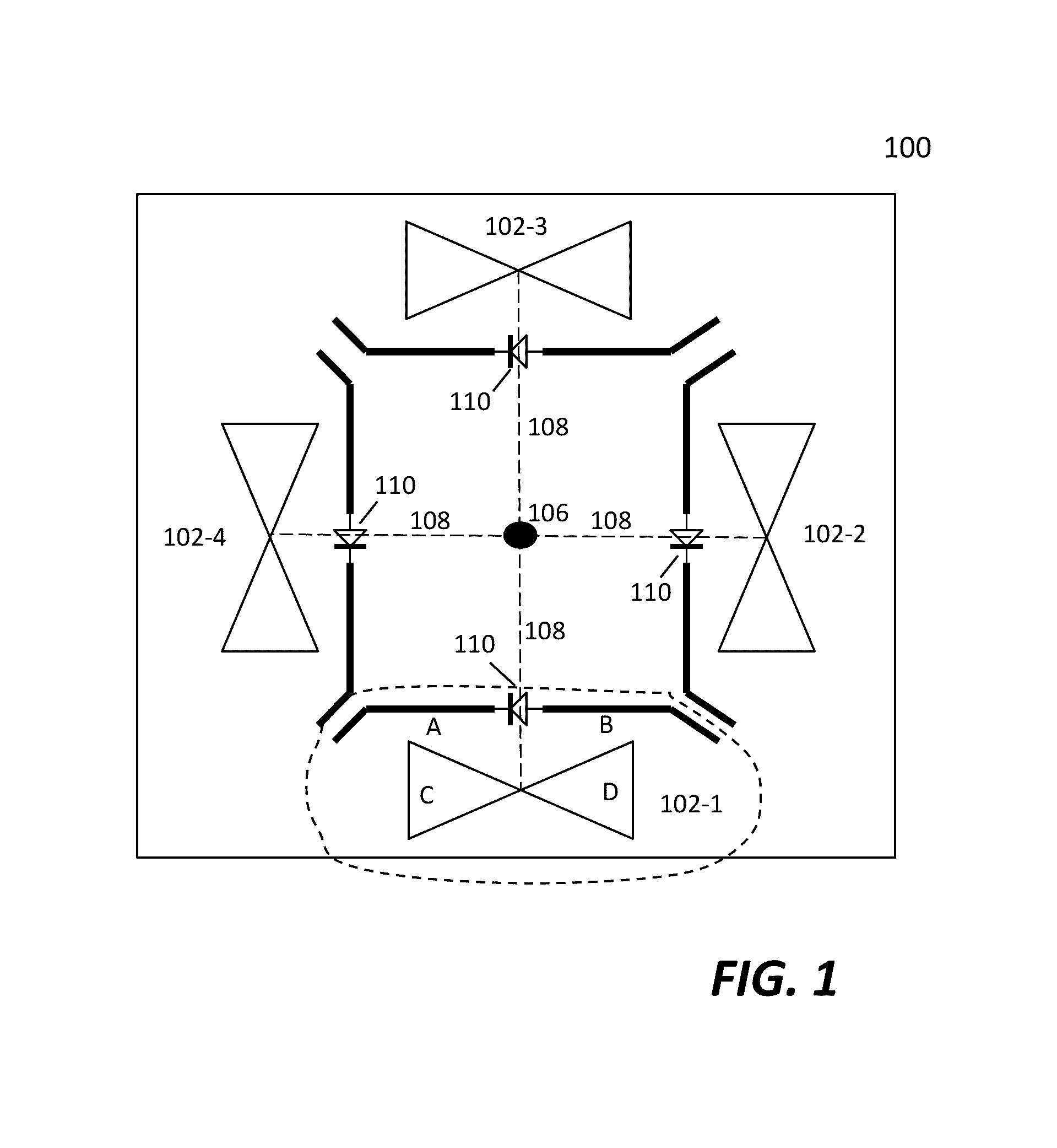 Switchable antennas for wireless applications