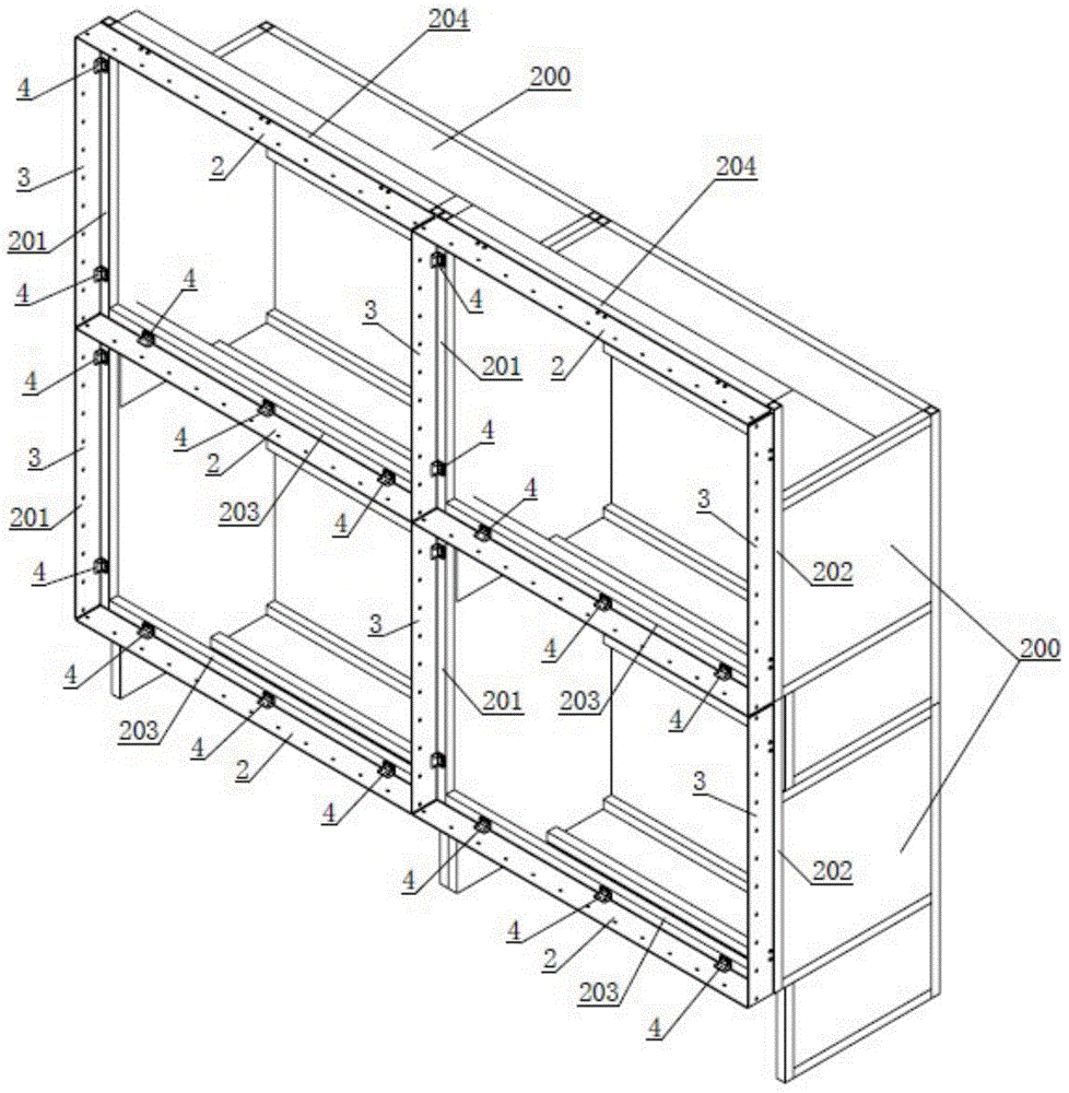 Spliced display screen