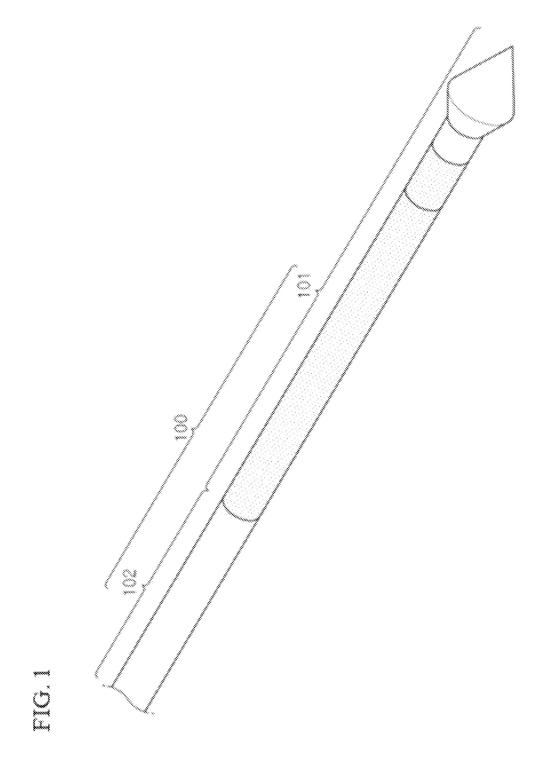 Direction-controllable electrode body for selectively removing bodily tissue, and guide pipe