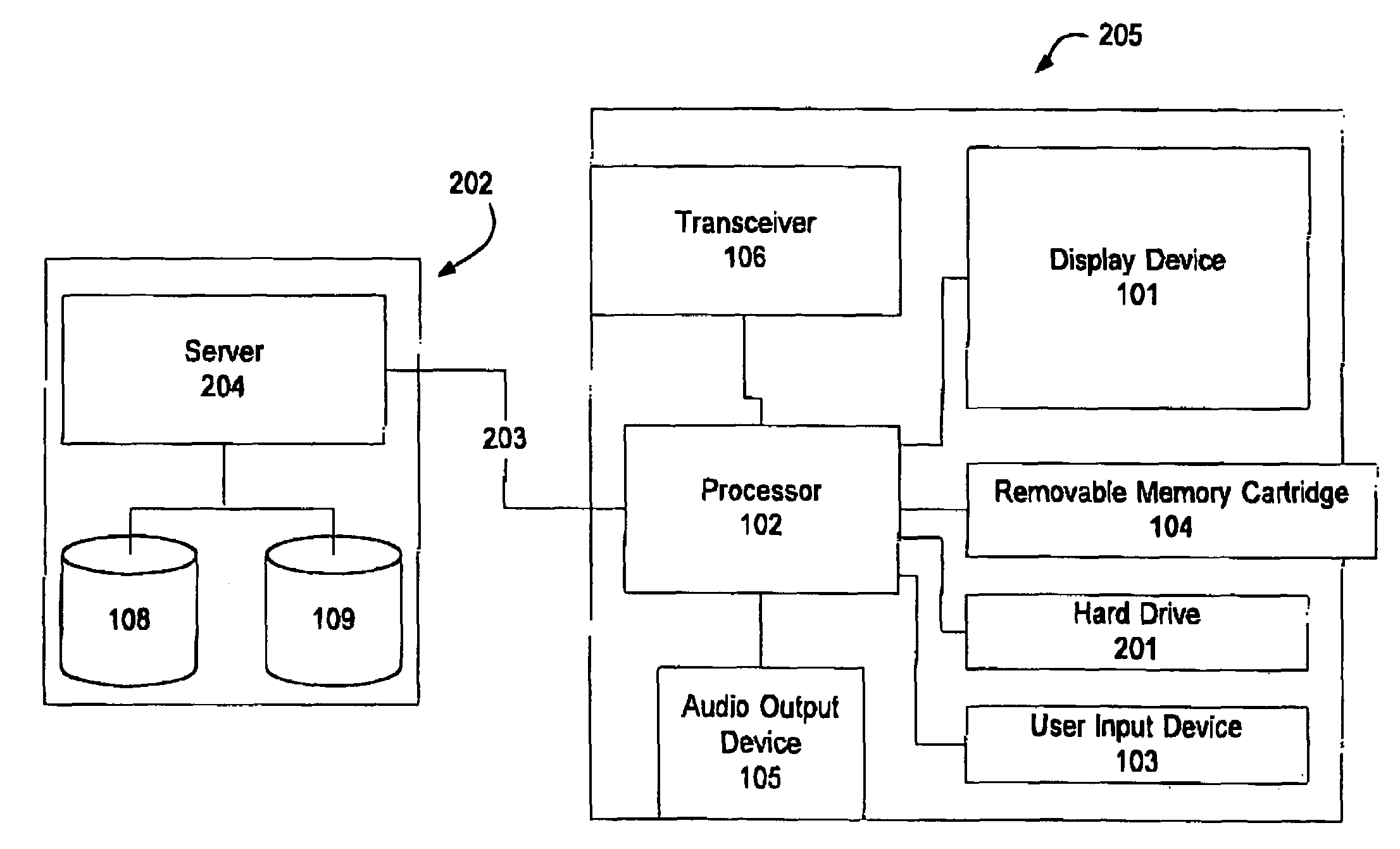 Method and system for interactive digital radio broadcasting and music distribution