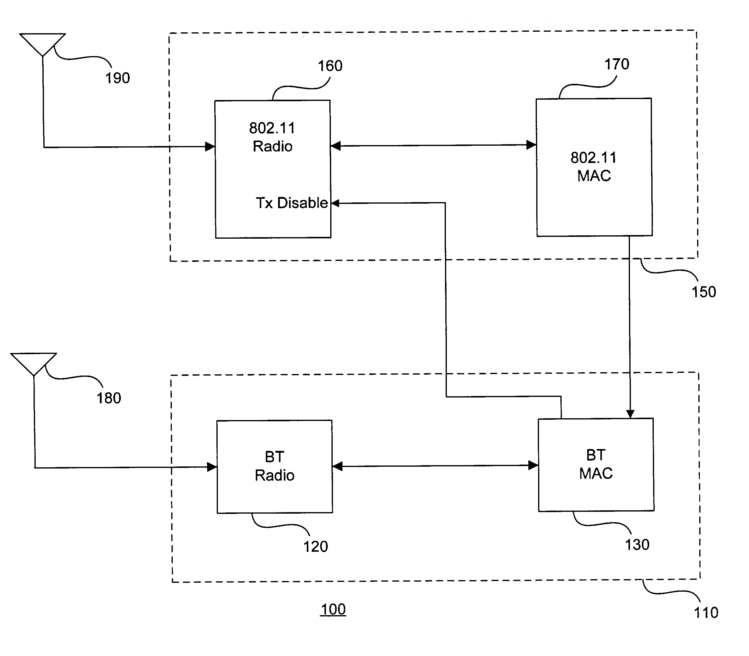 Method and apparatus for a dual-mode radio in a wireless communication system