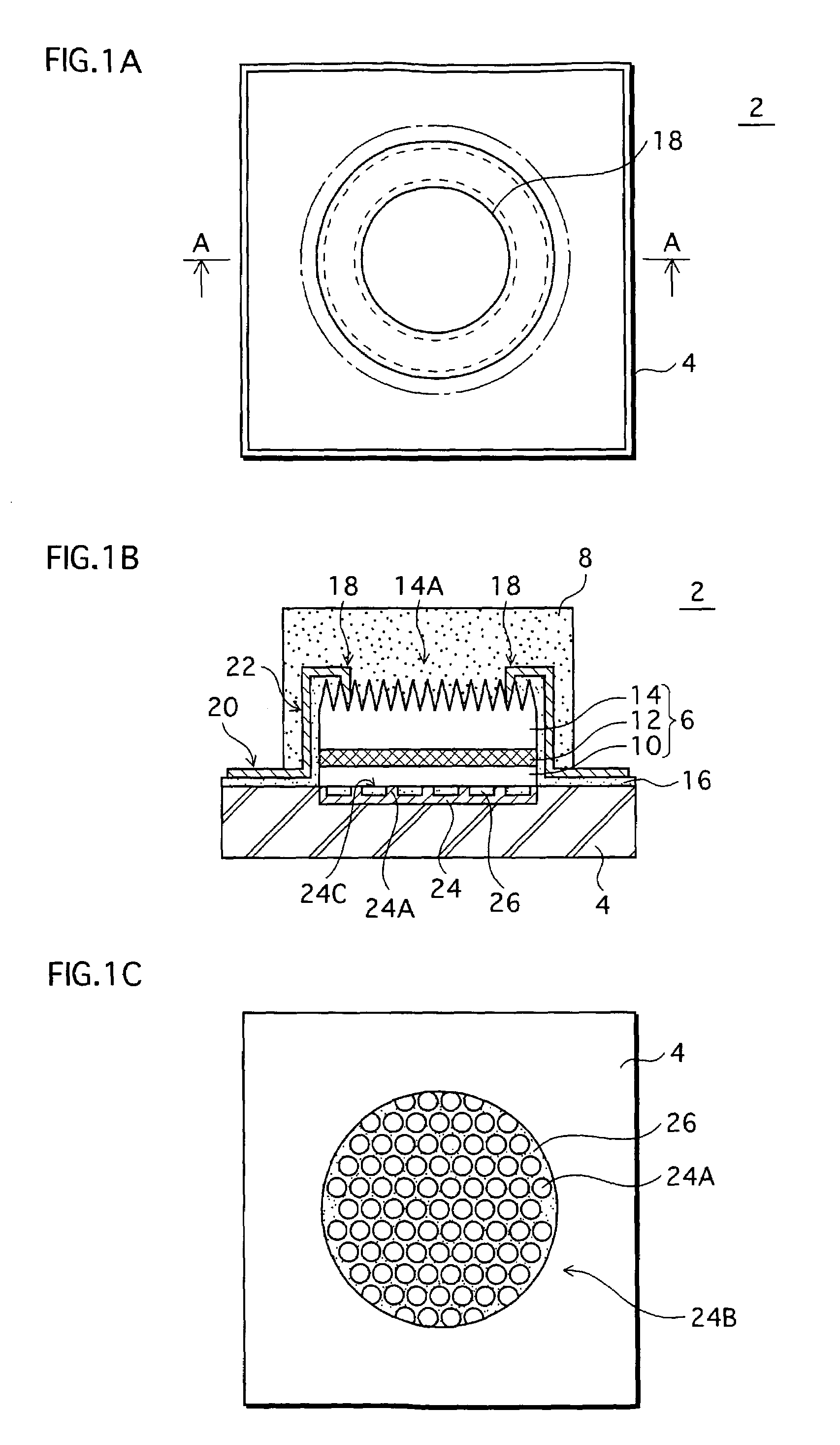 Nitride based LED with a p-type injection region