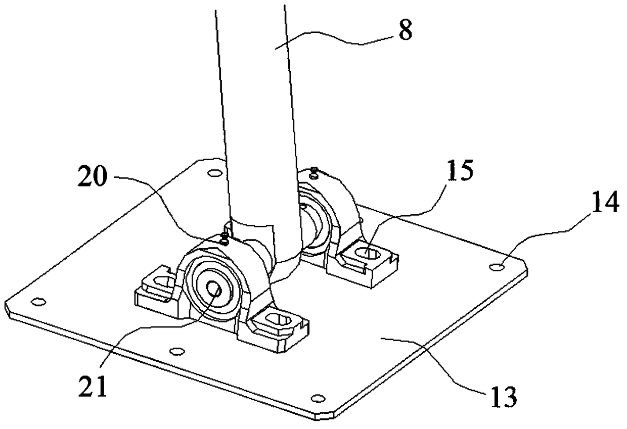 A medical bed with bathing function