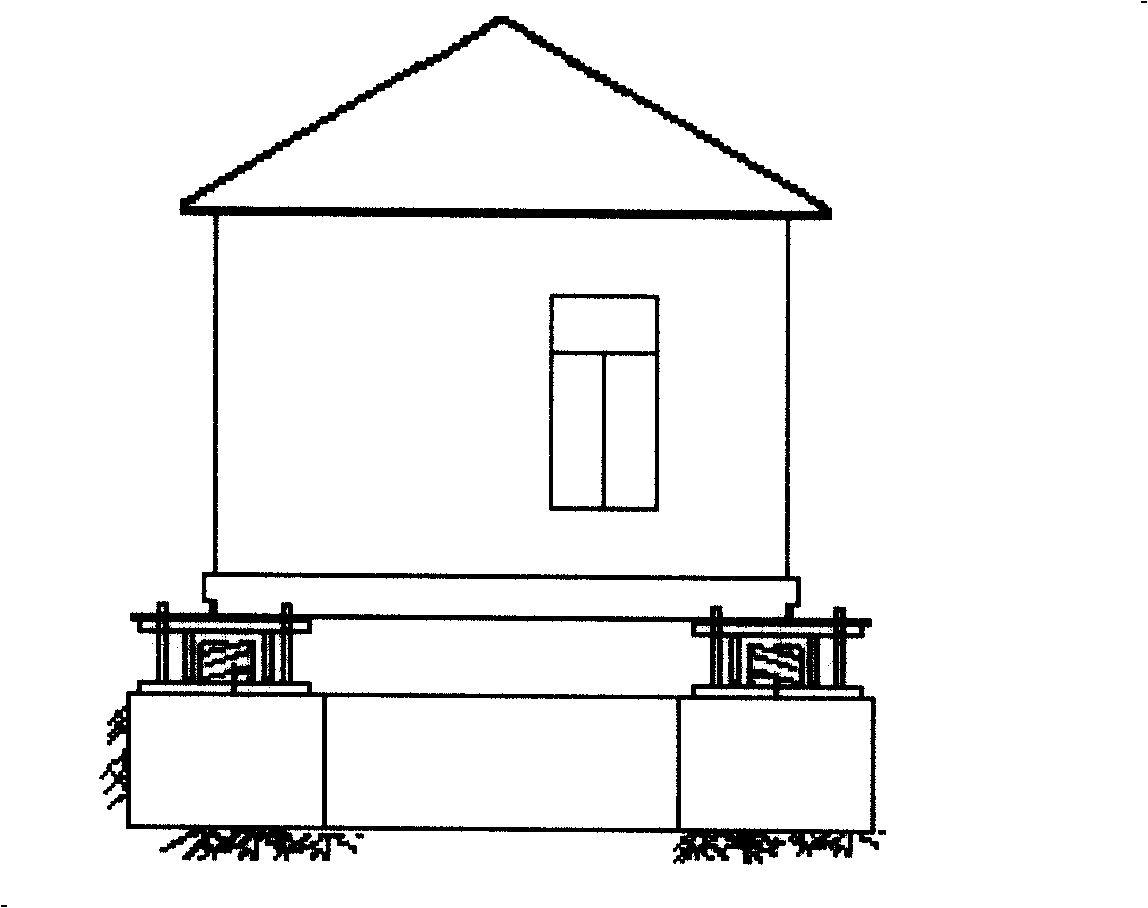 Assembled anti-knock movable house