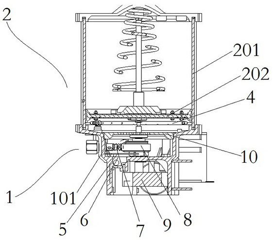 Pump base of lubricating pump and lubricating pump