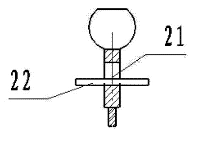 Decomposition type tensioning resistant double string vertically-arranged insulator string ground potential replacing clamping apparatus