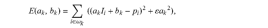 Method and apparatus for filtering an image using a guidance image