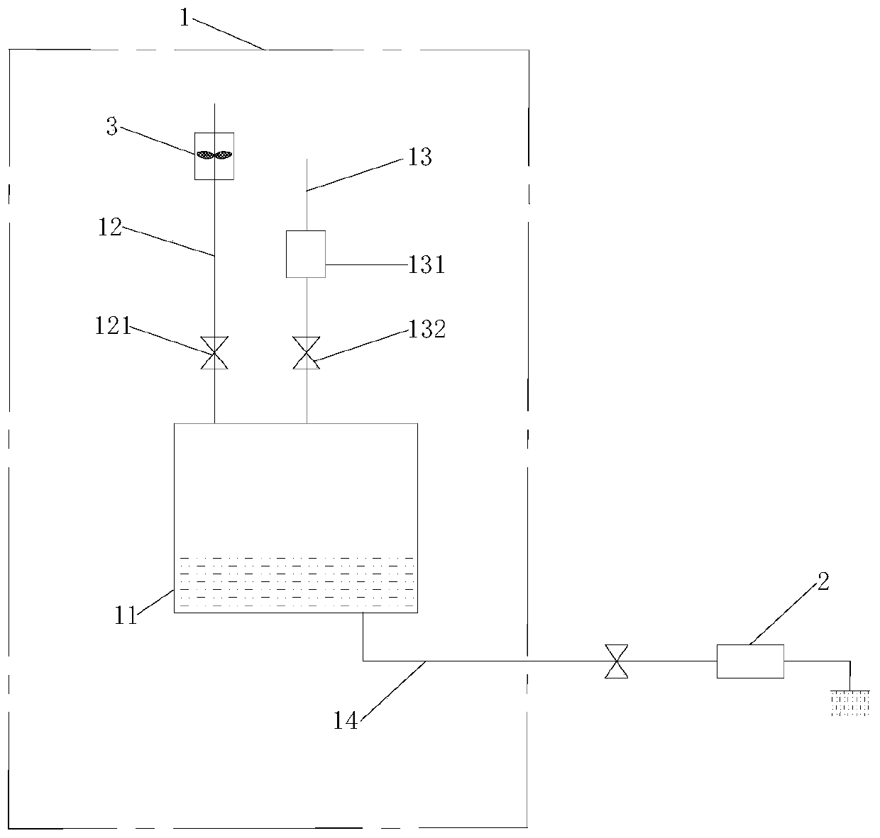 Hot micro-nano bubble liquid generation system