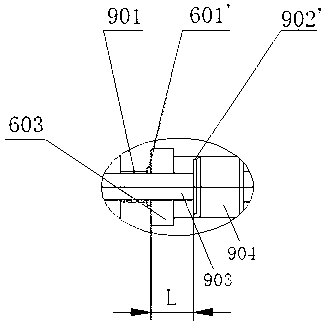 Shuttle valve, shuttle valve driving type device, winding drum brake cylinder control loop and crane