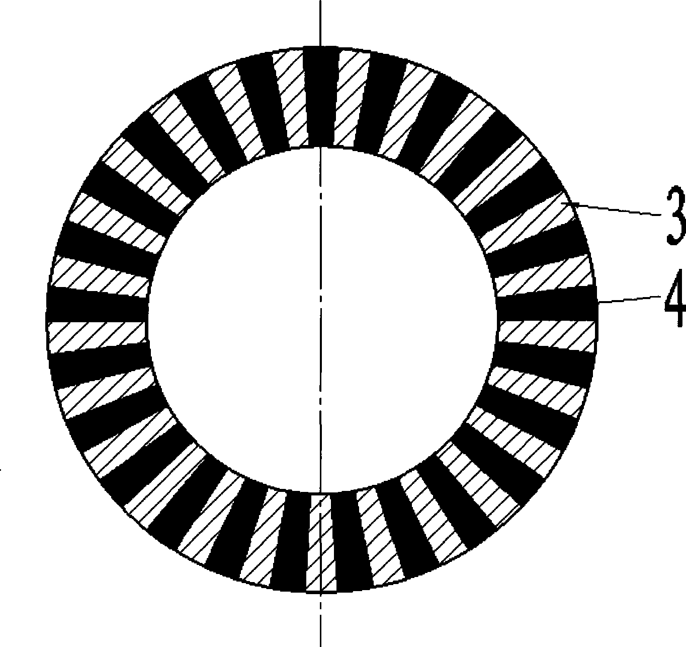 Method for preparing composite wear-resistant roller