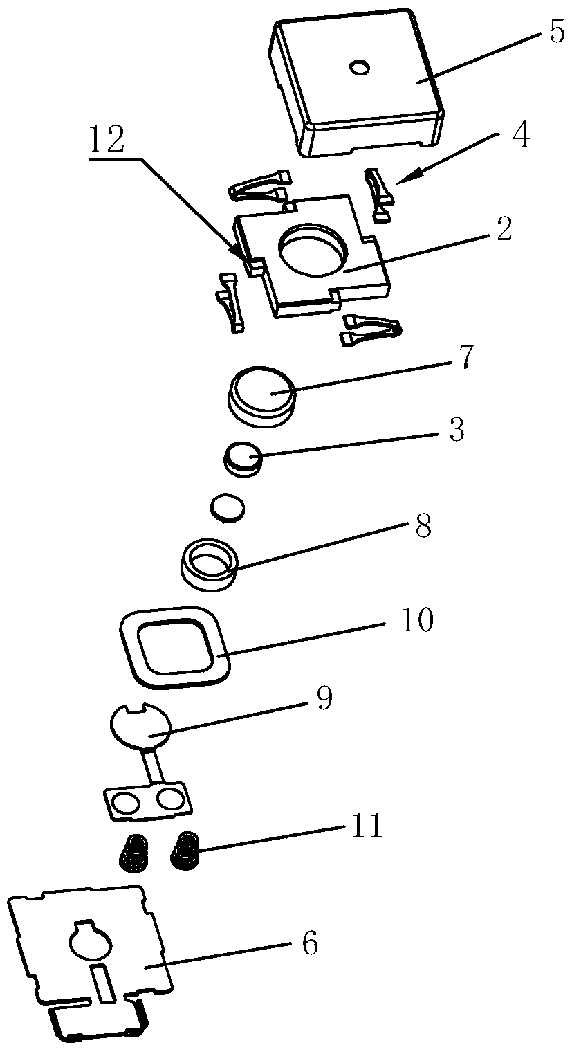 A linear vibrating motor