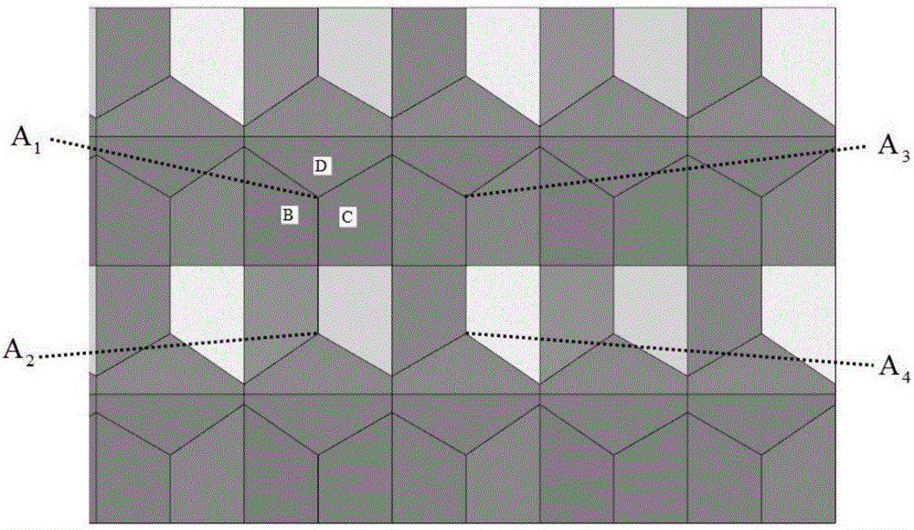 Method for calculating reflected light intensity of cubic pyramid type retroflection material